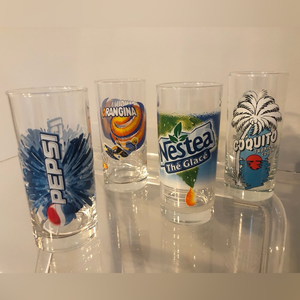 Set of Collectible Drinking Glasses